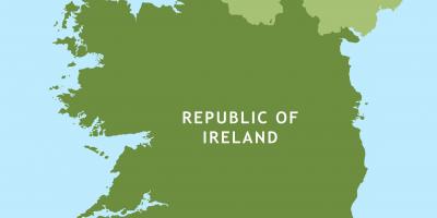 Silniční mapa irska